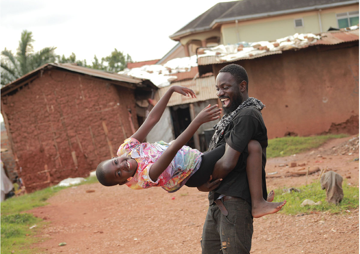 Finalist in the photo competition "Ugandan Dads." Photo: Ssemanda Moses.